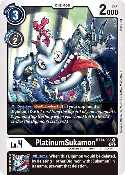 PlatinumSukamon - BT13-065