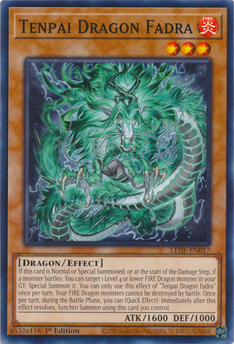 Tenpai Dragon Fadra  - LEDE-EN017