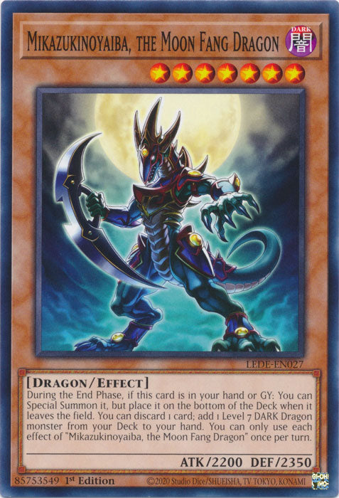 Mikazukinoyaiba, the Moon Fang Dragon  - LEDE-EN027