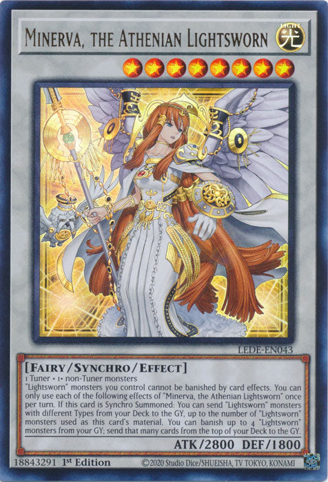 Minerva, the Athenian Lightsworn  - LEDE-EN043