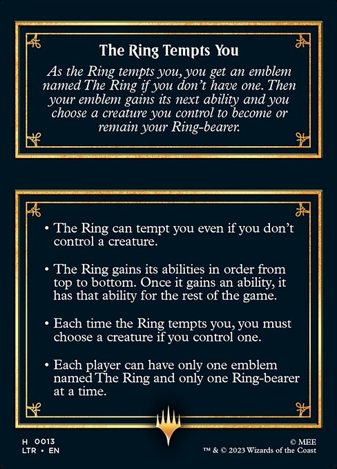 LTR - The Ring Helper Card