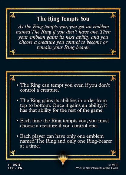 LTR - The Ring Helper Card