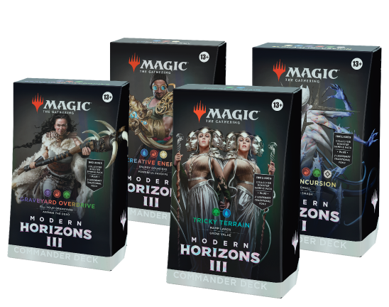 MTG - Modern Horizons 3 - Commander Set of 4 Decks