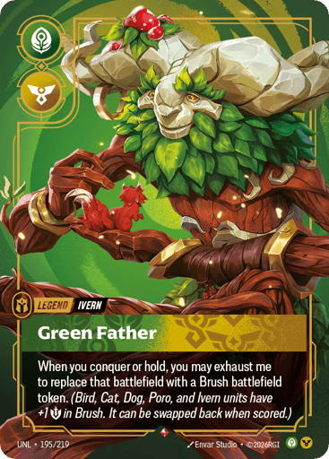 Green Father - Riftbound TCG UNL #195