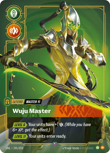 Wuju Master - Riftbound TCG UNL #191