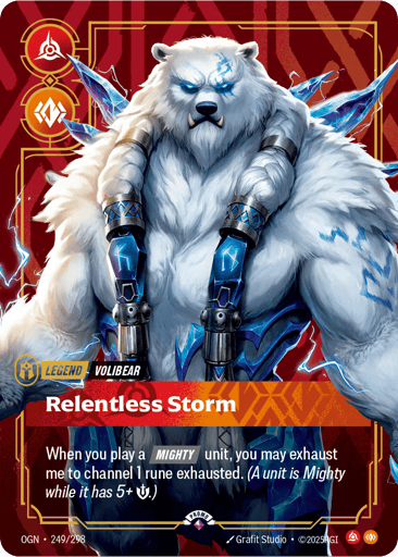 Relentless Storm - Riftbound TCG OGN #249