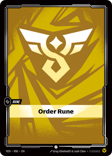Order Rune - Riftbound TCG VEN #R06