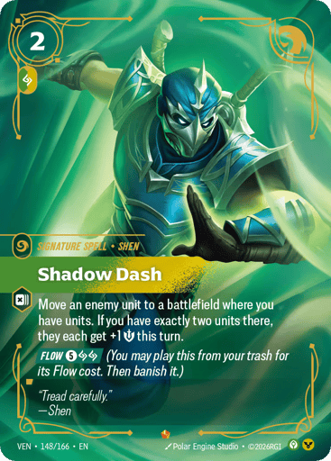 Shadow Dash - Riftbound TCG VEN #148