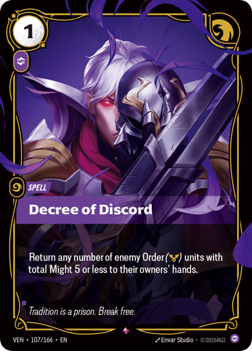 Decree Of Discord - Riftbound TCG VEN #107