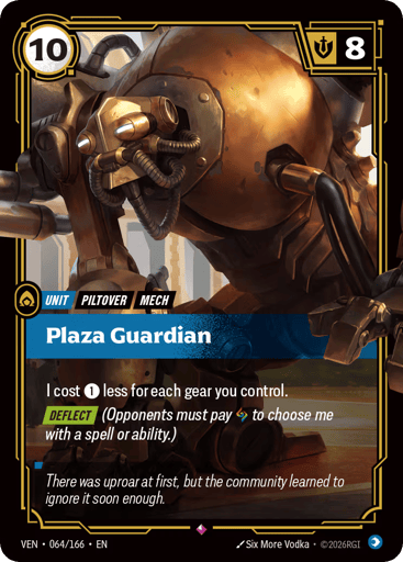 Plaza Guardian - Riftbound TCG VEN #64