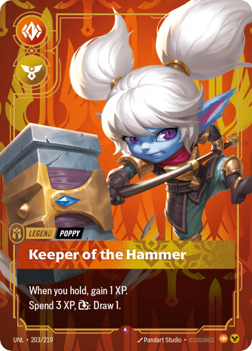 Keeper Of The Hammer - Riftbound TCG UNL #203