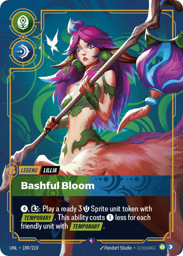 Bashful Bloom - Riftbound TCG UNL #189