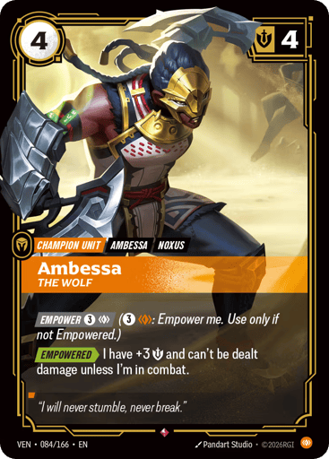 Ambessa, The Wolf - Riftbound TCG VEN #84