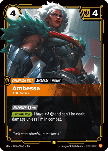 Ambessa, The Wolf - Riftbound TCG VEN #84a