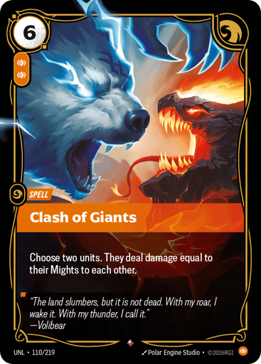 Clash Of Giants - Riftbound TCG UNL #110