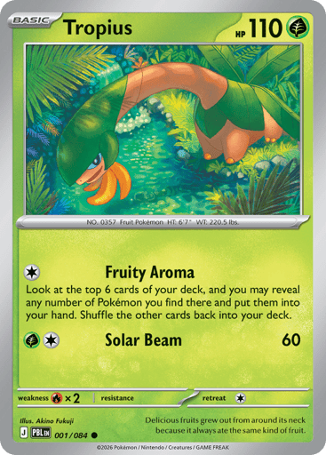 Tropius - Pokémon PBL #1