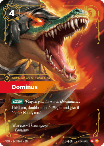 Dominus - Riftbound TCG VEN #142