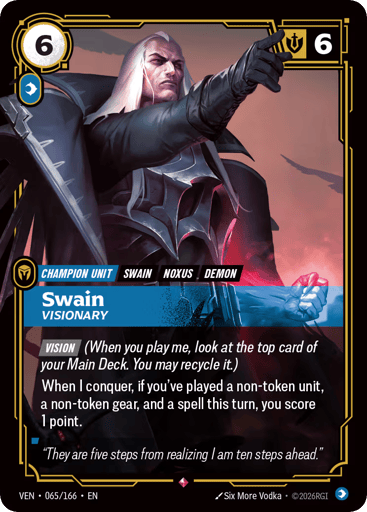 Swain, Visionary - Riftbound TCG VEN #65