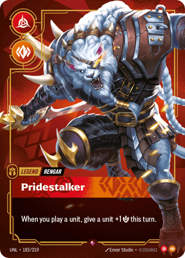 Pridestalker - Riftbound TCG UNL #183