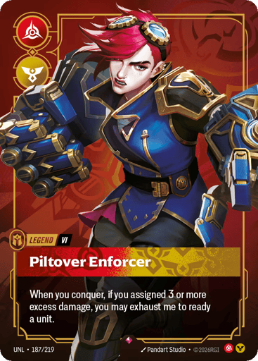 Piltover Enforcer - Riftbound TCG UNL #187