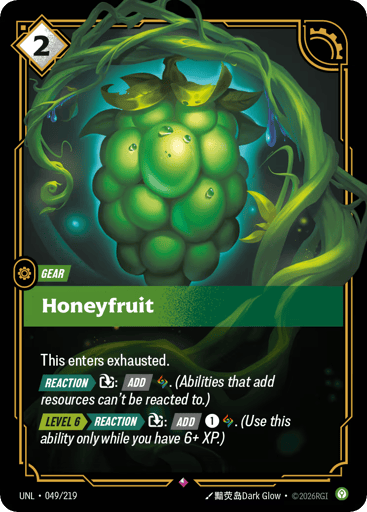 Honeyfruit - Riftbound TCG UNL #49
