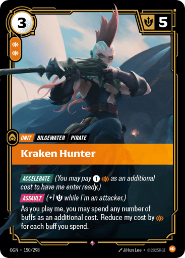 Kraken Hunter - Riftbound TCG OGN #150