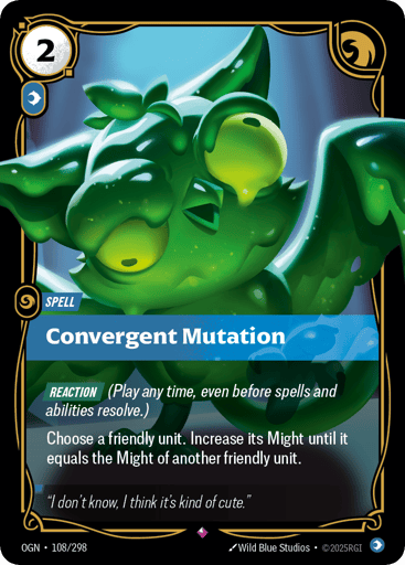 Convergent Mutation - Riftbound TCG OGN #108