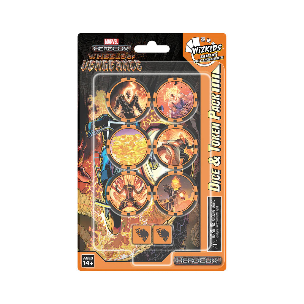 HeroClix - Dice & Token Pack - Wheels of Vengeance