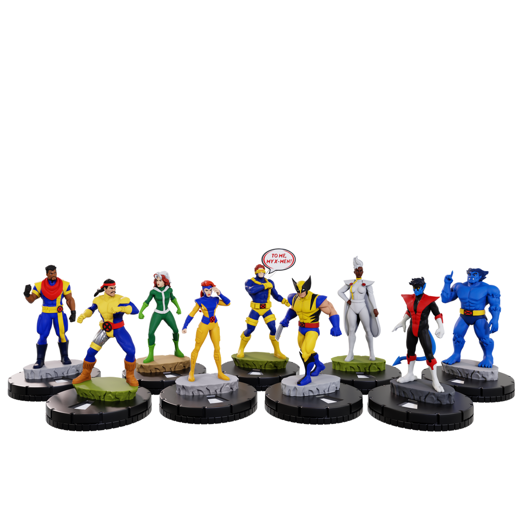 Heroclix X-Men 97 – juego de miniaturas (BurroSingles) [Inglés]