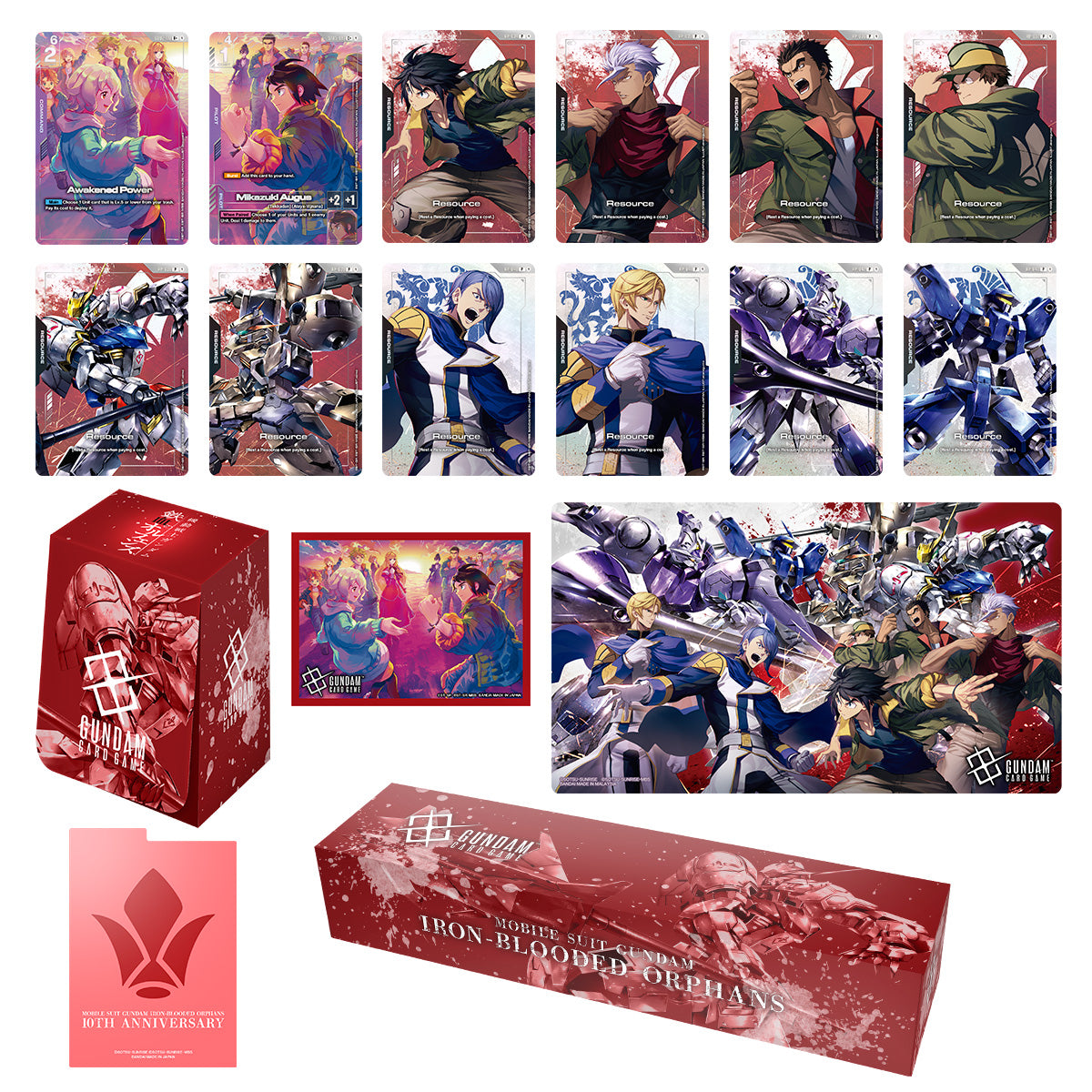 PB02 Premium Accessory Set – Mobile Suit Gundam Iron-Blooded Orphans (GUNDAM CARD GAME) - 30ABRIL26