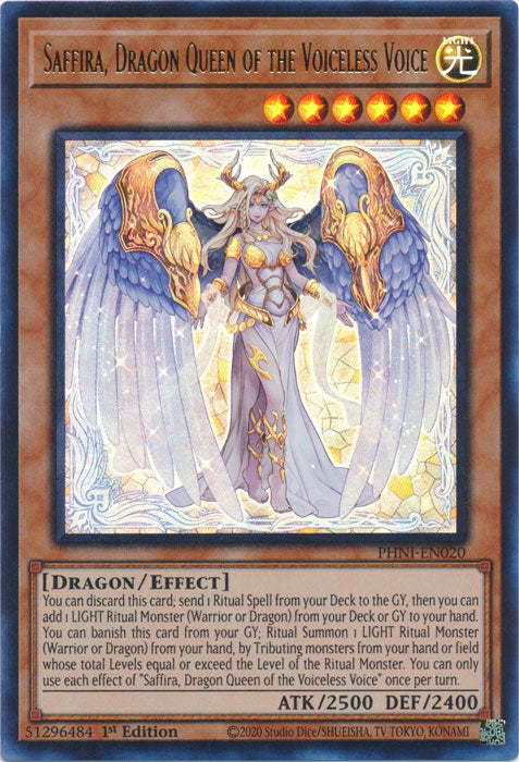 Saffira, Dragon Queen of the Voiceless Voice - PHNI-EN020