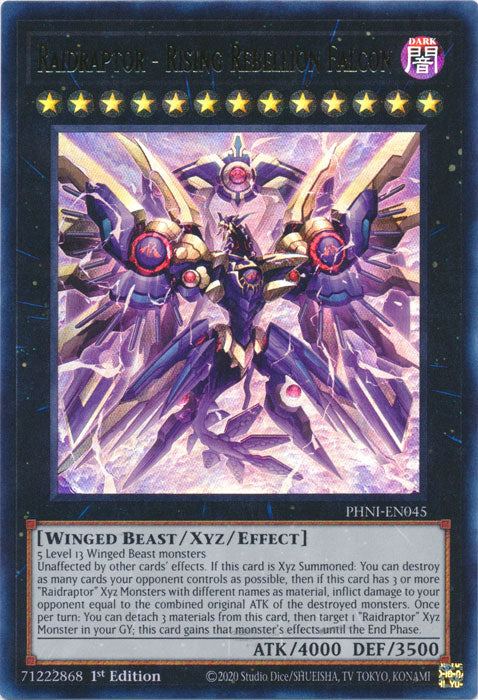 Raidraptor - Rising Rebellion Falcon - PHNI-EN045