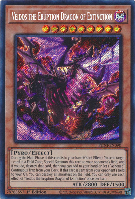 Veidos the Eruption Dragon of Extinction - PHNI-EN090