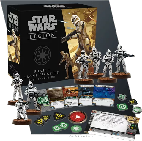 Star Wars: Legion - Phase I Clone Troopers Unit Expansion