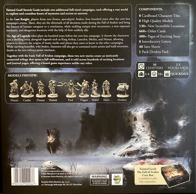 Tainted Grail: Stretch Goals - Age of Legends & Last Knight Campaigns