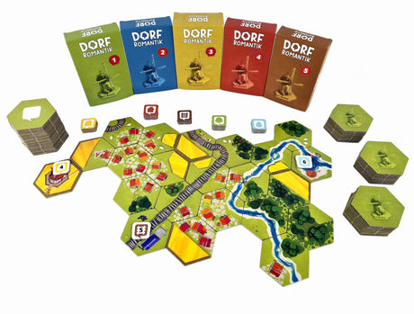 Dorfromantik Base Game + The Great Mill Expansion Bundle