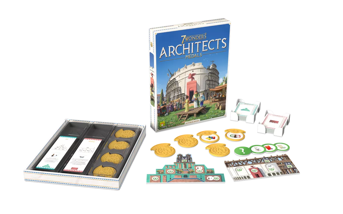 7 Wonders: Architects – Medals