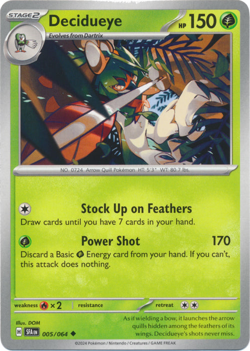 Decidueye - 5/64