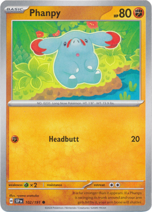 SSP - Phanpy - 102/191