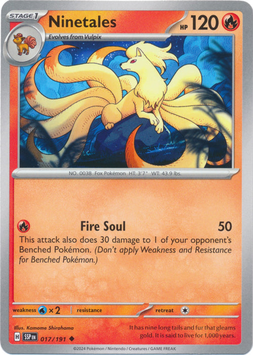 SSP - Ninetales - 017/191