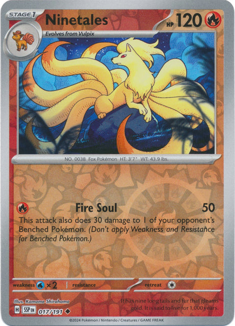 SSP - Ninetales - 017/191