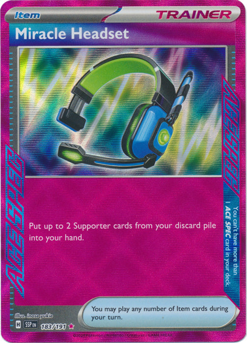 SSP - Miracle Headset - 183/191