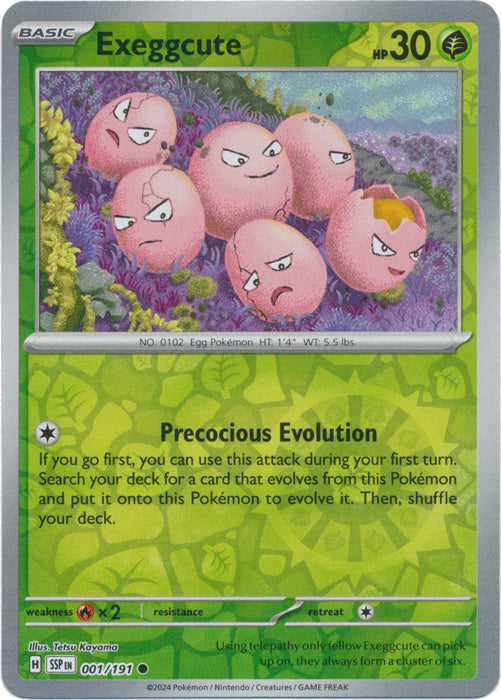 SSP - Exeggcute - 001/191