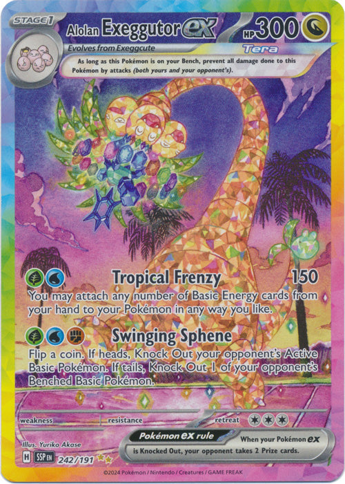 SSP - Alolan Exeggutor ex - 242/191