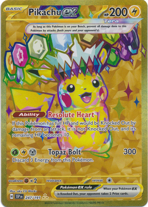 SSP - Pikachu ex - 247/191