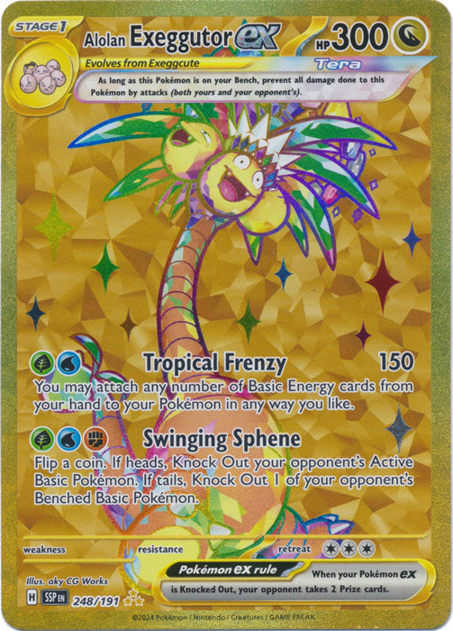 SSP - Alolan Exeggutor ex - 248/192