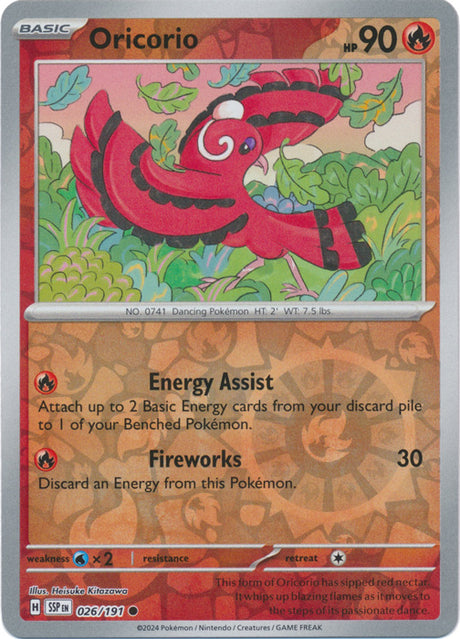 SSP - Oricorio - 026/191