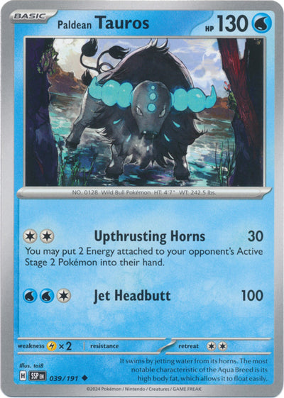 SSP - Paldean Tauros - 039/191