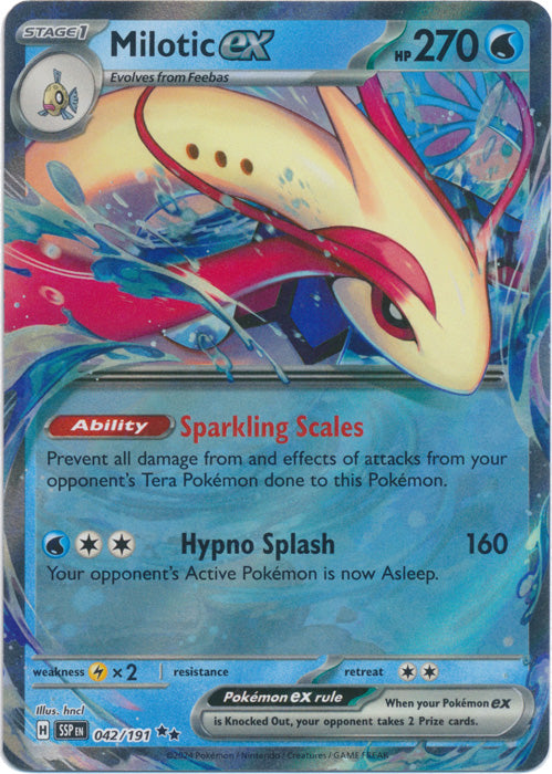 SSP - Milotic ex - 042/191