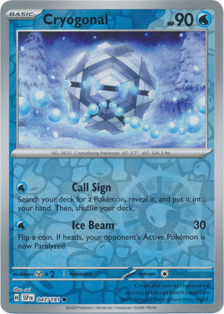 SSP - Cryogonal - 047/191